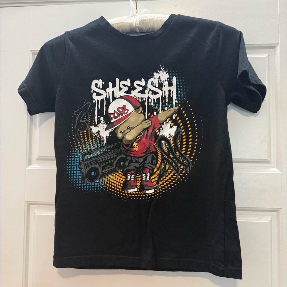 Boys Public Record Tee, sz med 10/12